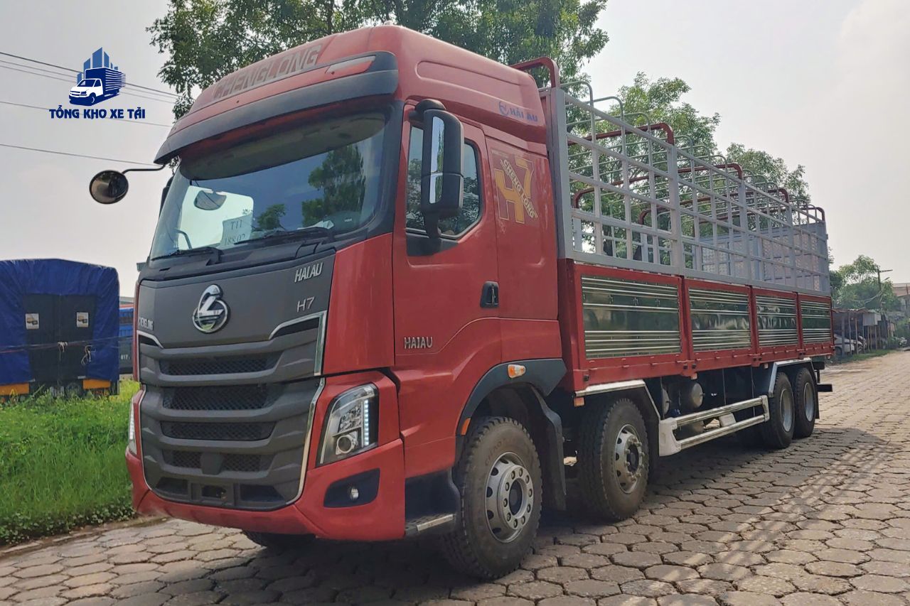 ChengLong 4 chân H7 360HP thùng bạt cao 2m52 mới nhất